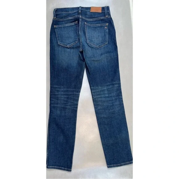 Madewell Slim Straight Jeans in Hammond Wash - Picture 6 of 6
